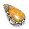 Bumblebee Jasper Gemstone Handmade 925 Sterling Silver Jewelry Ring Size 9 Y1Z28