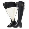 Women Thigh High Boots Genuine Leather Winter Wool Warm Women Boots Large Size Over-the-knee Boots Women