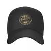 Classic Coat Of Arms Of Mexico Baseball Cap Women Unisex Custom Adjustable Adult Mexican Flag Seal In Sepia Dad Hat Outdoor