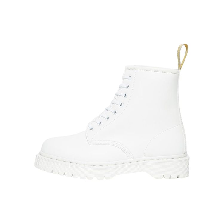 Dr. Martens 1460 Comfortable Thick Sole Ankle Boots Unisex Boots White 27357113
