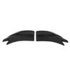 2pcs Rear Bumper Side Spoiler Carbon Fiber Style Surround Decoration Universal for Car