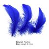 100Pcs Interesting Stylish Soft Feathers Craft Kit Shooting Prop Feathers Craft Kit for School