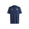 Arsenal France Capsule Collection Letter Print Three Stripes Short Sleeve Football Shirt Men Tops Navy-Blue HZ9992