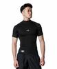 [Under Armor] Baseball Baselayer UA Heat Gear Armor Compression Short Sleeve Mock Men's Black LG
