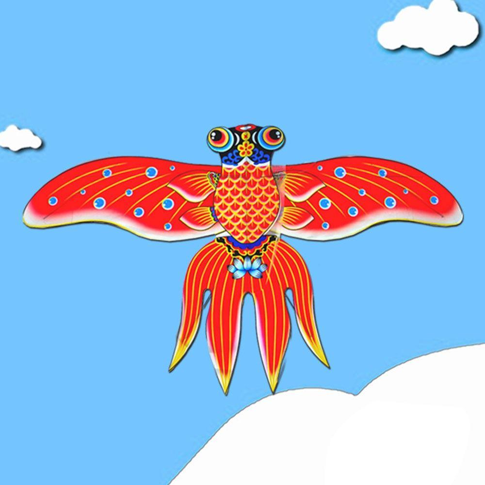 Cartoon Fishing Rod Kites Plastic Flying Kites Funny Dynamic Kites Kids Gift