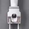 1pc Wall Mount Automatic Toothpaste Dispenser Bathroom Supplies Toothpaste Squeezer Toothbrush Holder