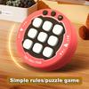 Handheld Electric Chess Game Machine Portable Travel Logic Focus Training Light-up Button Game Console Kids Adults Stress Relief Educational Toy