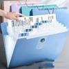 Document Organizer Organ File Folder 8 Grids Expanding File Bag Portable Paper Documents Folder