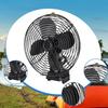 Portable Camping Fan Adjustable 2 Speeds Table Versatile Angle Cordless Desk for