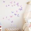 Colorful Butterflies Wall Stickers for Kids Room On Wall Decoration Children Girls Room Wall Decals Bedroom Decor for House