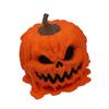 62KD Scary Halloween Pumpkin Bowl Resins Candy Container for Trick or Treating Decors