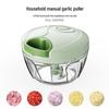 Manual Garlic & Onion Puller: Seasoning, Dumpling, Ginger, Meat Grinder, Pumpkin & Potato Puree, Baby Food Maker, Food Processor