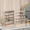 Earring Display Stand,Earrings Holder Organizer and Earring Tree 100 Holes,5 Tier Jewelry Organizer Rack of Storing for Girls