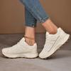 Shoes for Women Lace-up Women's Vulcanize Shoes Fashion Round Toe High Quality Breathable Outdoor Casual Shoes
