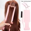 4Pcs/Set Hair Coloring Board with Clips Long Handle Brush Styling Tools Long Hair Dyeing Highlighting Board Kit Hair Salon Supplies