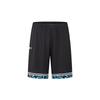 Elastic Waist Mid Rise Striped Sports Shorts Men Shorts Black 24500211-001