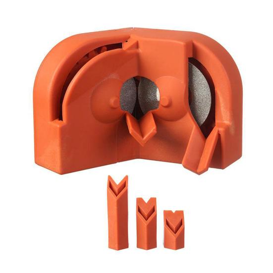 Drill Bit Sharpener Tool with Grinding Wheels Durable Construction Compact Design Portable Universal Versatile Drill Bit Grinding Tool