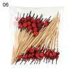 Salad Sandwich Toothpicks Food Fruit Cocktail Decor Bamboo Picks Handmade Toothpicks Fruit Sticks