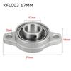 8mm 10mm 12mm 15mm Rhombic Thrust Bearing Pillow Block Bearing KFL08 KFL10 KFL12 KFL15 ZINC Alloy