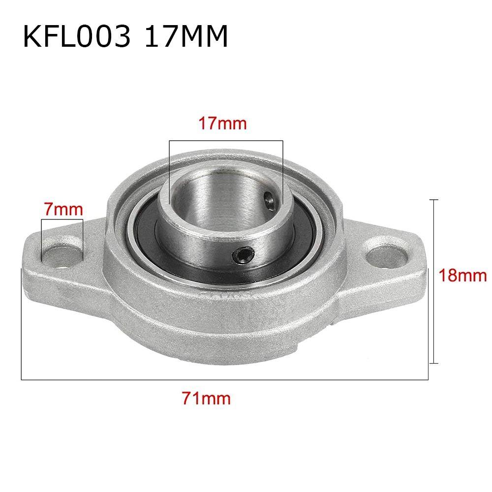 8mm 10mm 12mm 15mm Rhombic Thrust Bearing Pillow Block Bearing KFL08 KFL10 KFL12 KFL15 ZINC Alloy