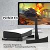 For PS5 Slim Holder Horizontal Bracket Stand With 4-Port USB Hub Base for PS5 Slim Disc & Digital Game Console Dock Mount Holder