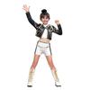 Pop Singers Cosplay Costume Stage Performance Outfits Girl Dance Troupe Attire for Kids Halloween Carnival Costume Party Dress-up