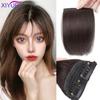 XIYUE Short Straight Pad Hair Pieces Clip In Hair Extensions Synthetic Long Straight Clip In Synthetic Hair Extensions Increase Hair