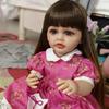Realistic Reborn Baby Dolls Girl 55 Cm Full Silicone Vinyl Lifelike Princess Baby Newborn Doll DIY Kids Playmates Toy Birthday Christmas Gift