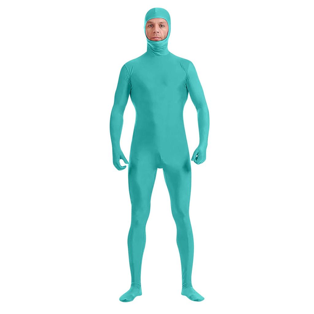 Zentai Suit Cosplay Leotard Full Bodysuits Green Screen Suit Halloween Costumes