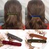 Women Korean Style Temperament Hair Clip Girls Simple Hairpin Korean Colorful Matte Barrette Hair Styling Ponytail Accessories