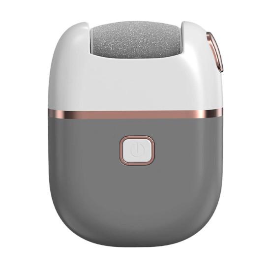 Электрическая пилка для ног, средство для удаления мозолей, аккумуляторная щетка для ног с ЖК-дисплеем, самоклеящиеся подушечки