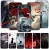 Landscape Ink Samurai Art Phone Case For iPhone Samsung Galaxy Redmi Xiaomi Oppo OnePlus Note S A 7 8 9 10 11 12 13 14 20 21 22 23 53 54 Pro Max Ultra