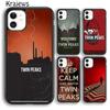 Krajews Twin Peaks Fire Walk With Me Phone Case Cover For iPhone 14 5 6s 7 8 Plus X XR XS 11 12 13 Pro Max Samsung S21 S22 Ultra