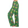Women Autumn Winter Pants Full Length Long Trousers Flannel Christmas Printed Pants