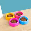 Candy Color Small Plastic Pet Single Bowl, Cat Bowl, Dog Utensils Single Bowl, Pet Supplies, Optional Color