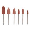 6pcs Nail Drill Bit Nail Art Drill Manicure Grinding Head Nail Polishing Bits Accessory05