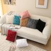 Plush Throw Pillow Covers For Sofa Square Cushion Cover Bed Living Room Plush Sleep Pillow Case Cotton Home Decor