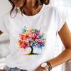 (Asian Size) Women Tee Top Clothing Trend Style Cute 90s Casual Printing Short Sleeve T Shirt Fashion Printed Lady Female Graphic T-shirts