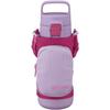 Tiger Thermos Water Bottle 500ml Empty-handed Outing Bottle with Multi-Pocket for One Touch Purple Plum MTA-A050VL