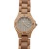 D Wood Wooden Made from Reliable Natural Date Made In Citizen MIYOTA Movement Maple Beige [Double Double] Women's Watch, Watch, Watch, Materials,