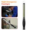 USB Rechargeable LED Flashlight New COB Magnetic Work Light Portable Lantern Camping Torch Car Repair Lamp With Built-in Battery