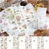 DIY Scrapbooking Stickers Slow Life Diary Series Decorative Decals Special Oil Tape  Journaling