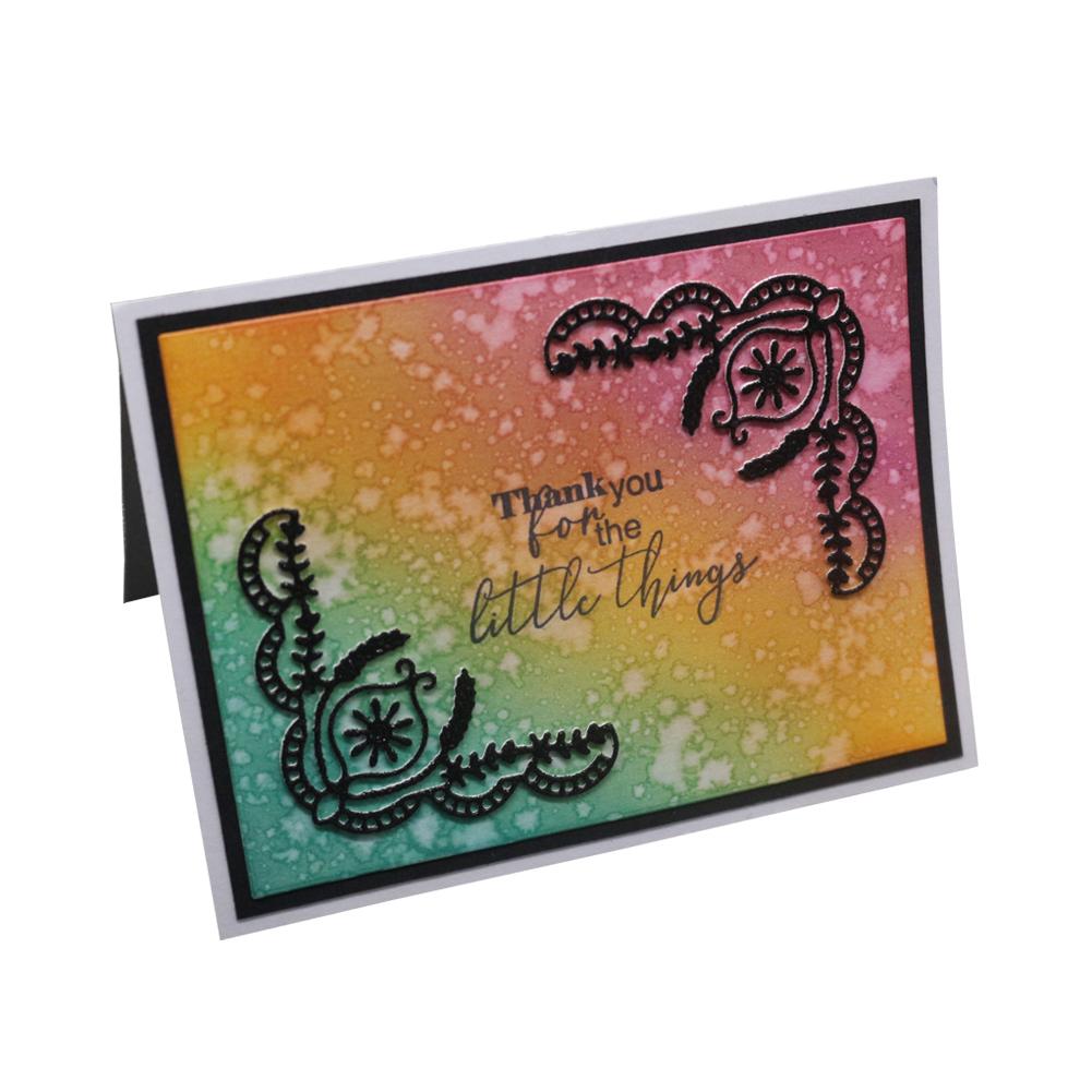 L-type Vine Flower Bud Metal Silvery Stencil Embossing Cutting Dies For Diy Scrapbooking Paper Album Cards Making