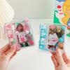 Cute Poka Binder Photocard Holder 3inch Cartoon Transparent  Idol Card Collect Book Photo Card Storage Box