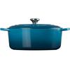 Cast Iron Roaster Le Creuset Signature Oval 31 Cm Depth Teal 6.3 L (21178316422430)