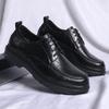 Fashion Genuine Leather Shoes For Man Leather Casual Shoes Fashion Business Oxford Shoes High Quality Designer Work Shoes