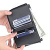 Men's Zipper Wallet Short, Large Capacity, Fashionable High Quality PU Leather Wallets Multi-Slot Coin Pocket Card Holder Case
