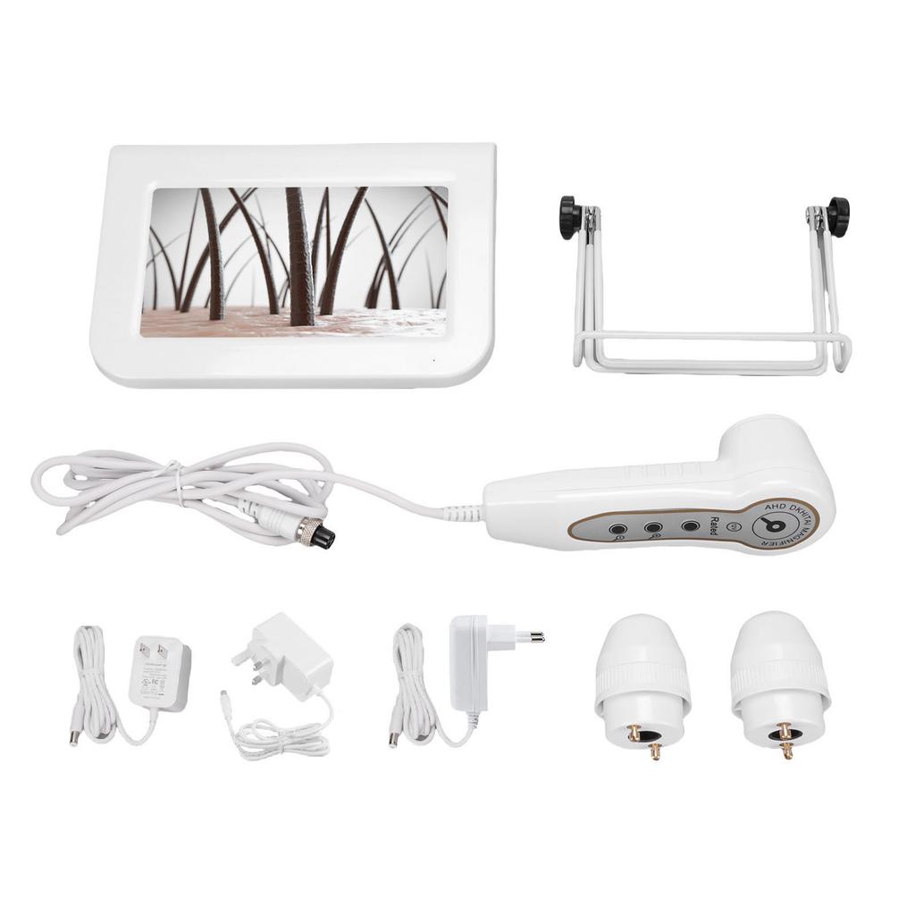 7 Inch Hair Follicle Analyzer High Resolution Skin Detector Analyzer Rechargeable with 50X 200X Lens