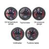 LWN 2" 52mm Smoke Lens Boost Gauge Bar /Water temp/Oil temp/Oil pressure/Voltmeter/Tachometer Car Gauge