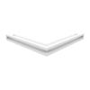 Vent Cover LUFT Corner 56x56x6 White